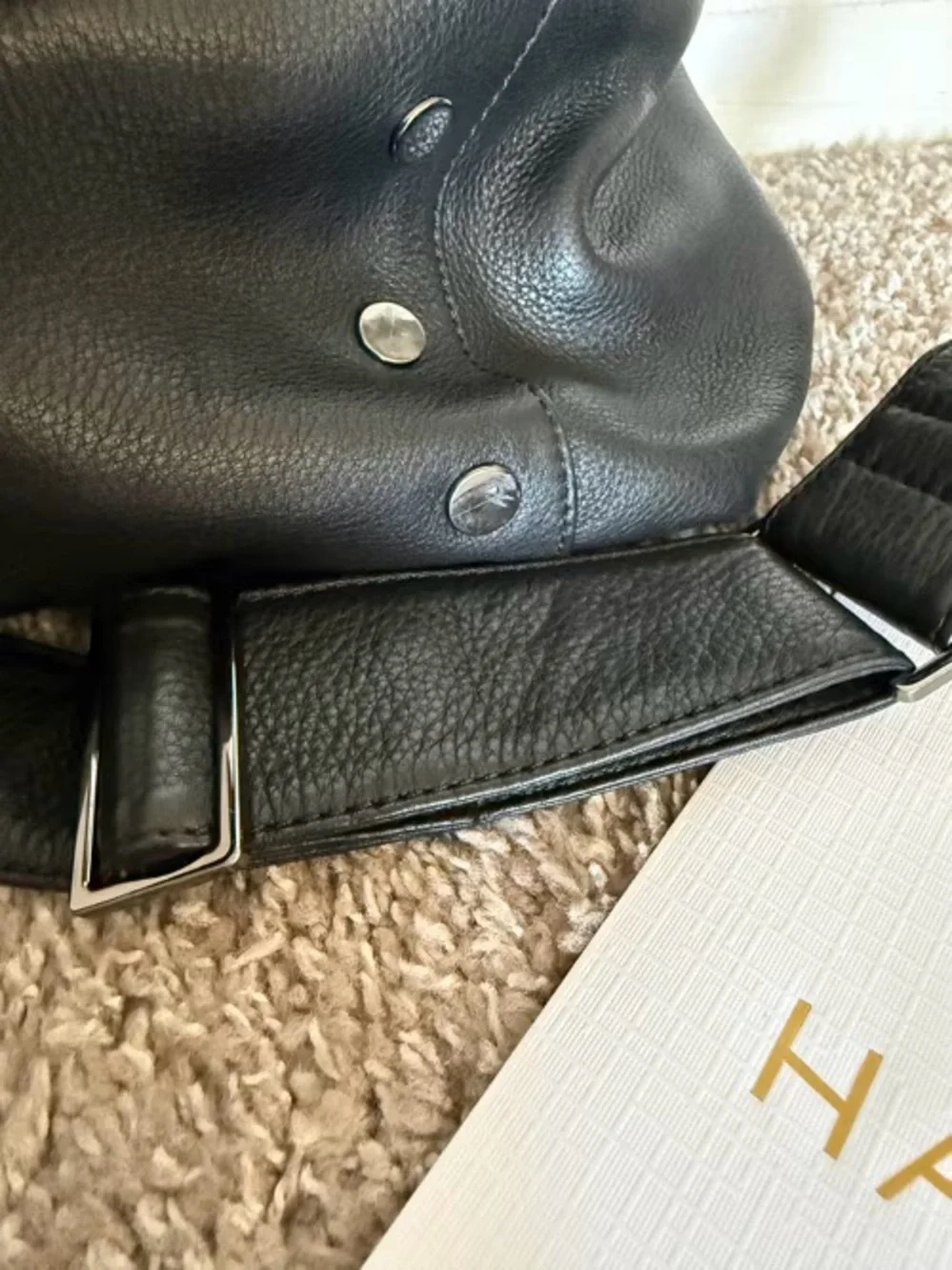 Hammitt Daniel Lrg- black/gunmetal